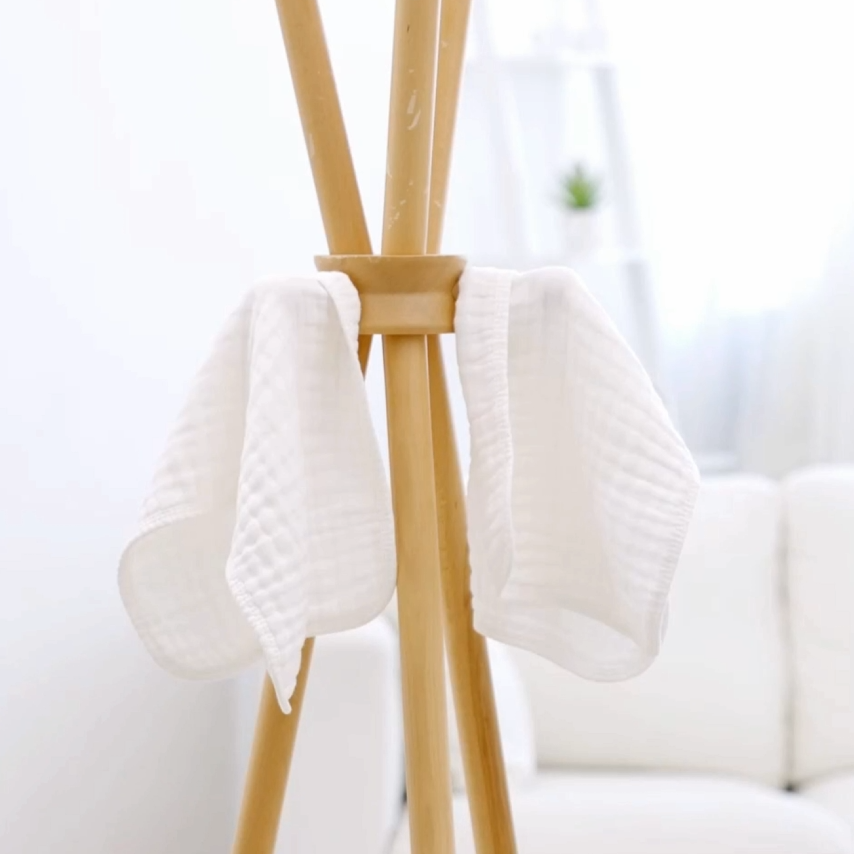 The Muslin Burp Cloths - 100% Muslin Cotton - Image 5