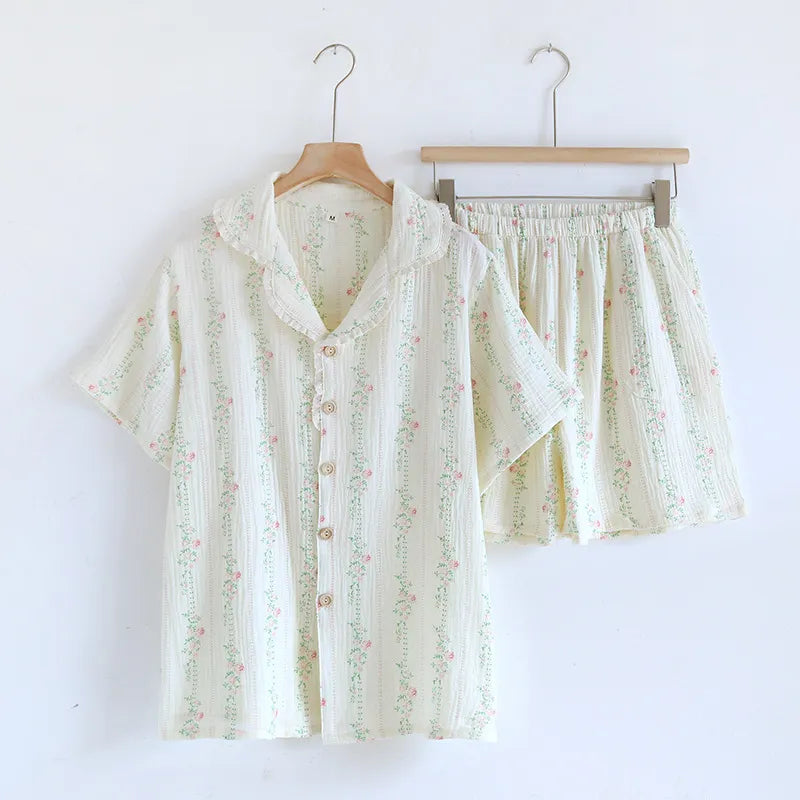 The Short Bloom - 100% Muslin Cotton Pajama - Image 11