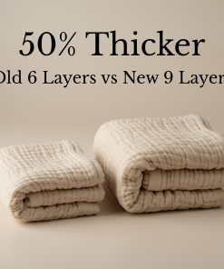 The New Winter Muslin Blanket - 100% Muslin Cotton (B1G1)