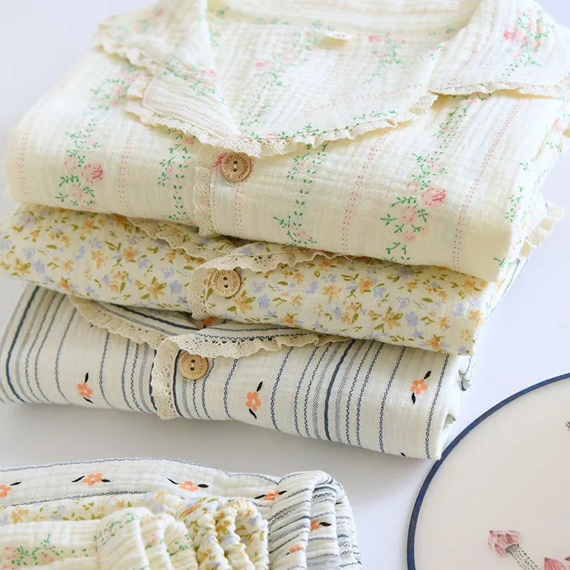 The Short Bloom - 100% Muslin Cotton Pajama - Image 2