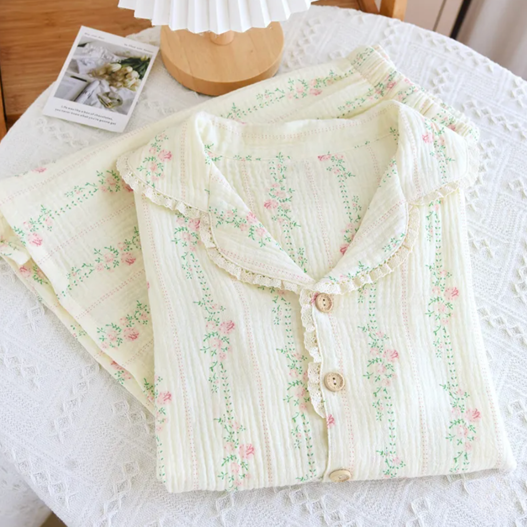 The Short Bloom - 100% Muslin Cotton Pajama - Image 8