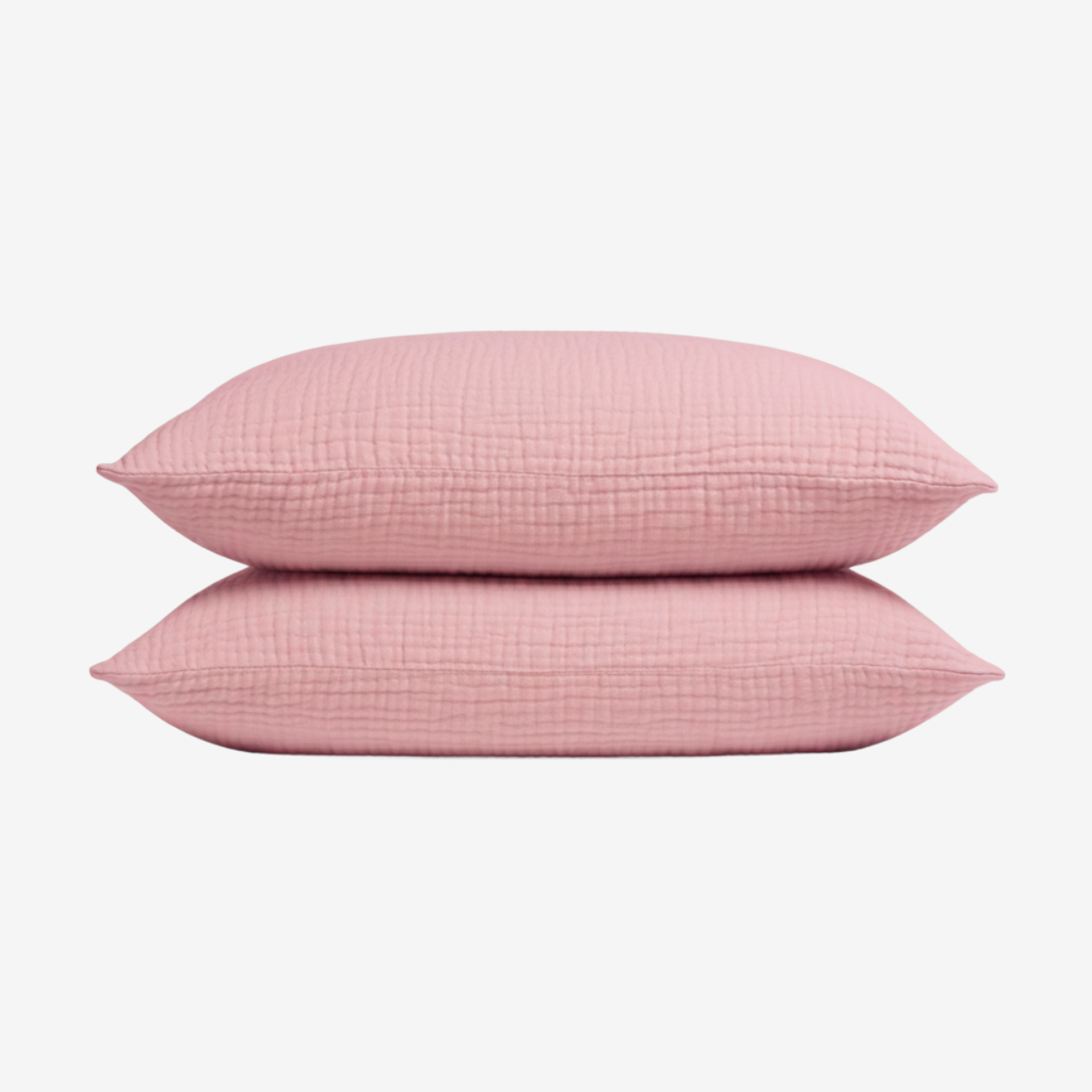 Muslin Pillowcase Set (2 Pieces) – 100% Muslin Cotton - Image 7