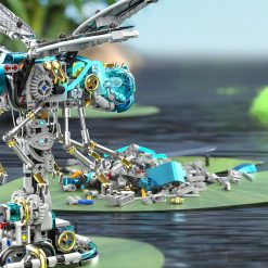 Alternative view of New style Dragonfly building blocks model Children's mechanical building blocks Scientific building blocks educational toys gift