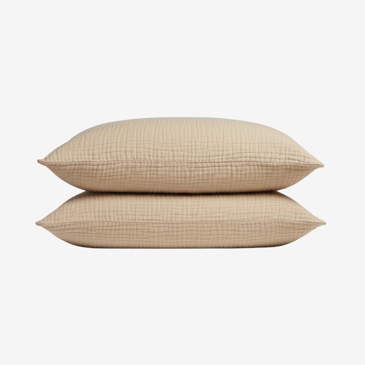 Muslin Pillowcase Set (2 Pieces) – 100% Muslin Cotton - Image 4