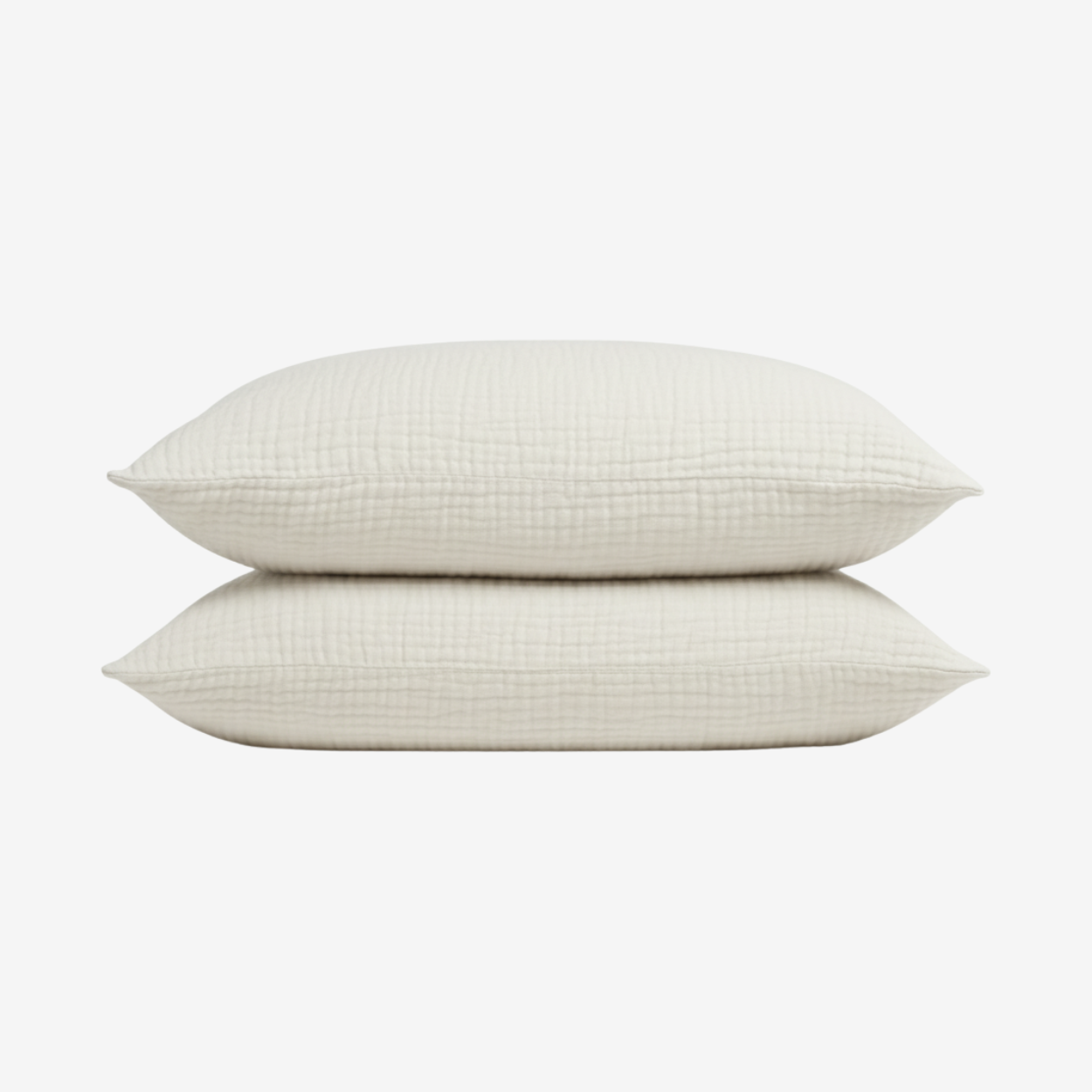 Muslin Pillowcase Set (2 Pieces) – 100% Muslin Cotton - Image 5