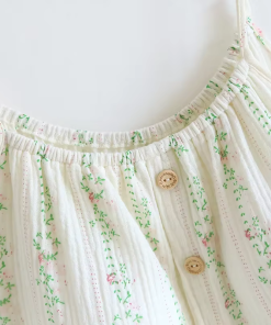 Alternative view of The Bloom Nightgown - 100% Muslin Cotton