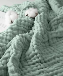 Alternative view of The Muslin Blanket - 100% Muslin Cotton (B1G1)