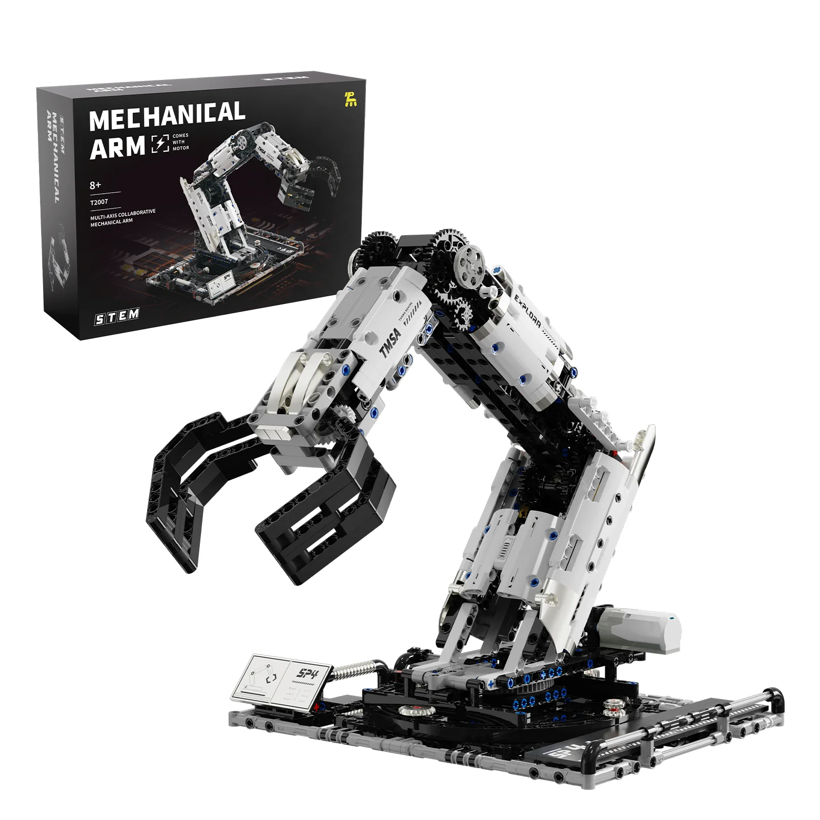 1029PCS Robotic Arm Building Blocks Set Remote Mechanical Arm Model Bricks Desktop Decoration Diy Toys For Kids Holiday Gifts - Image 5