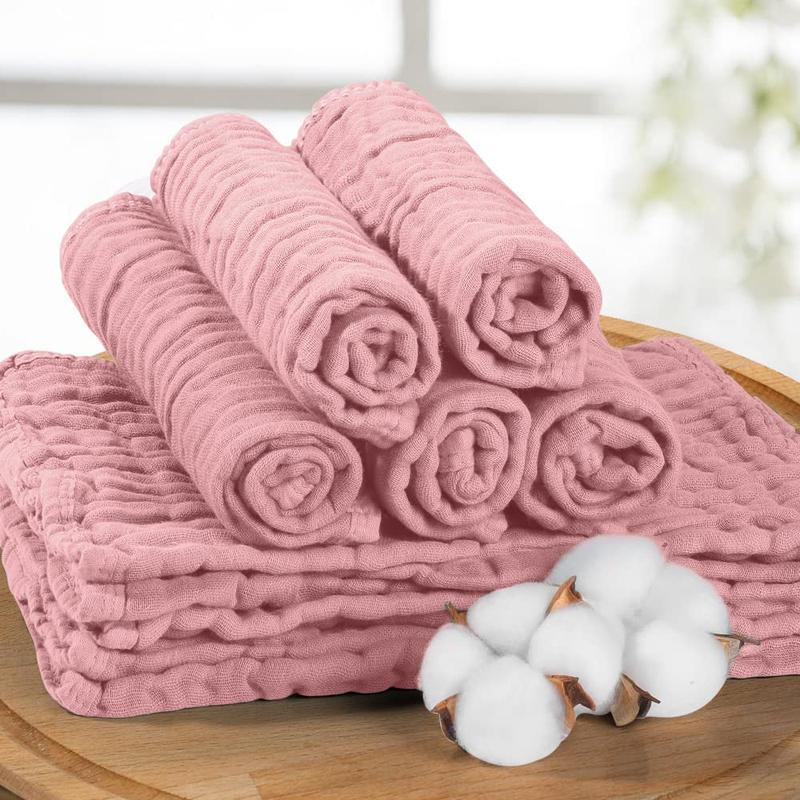 The Muslin Burp Cloths - 100% Muslin Cotton - Image 8